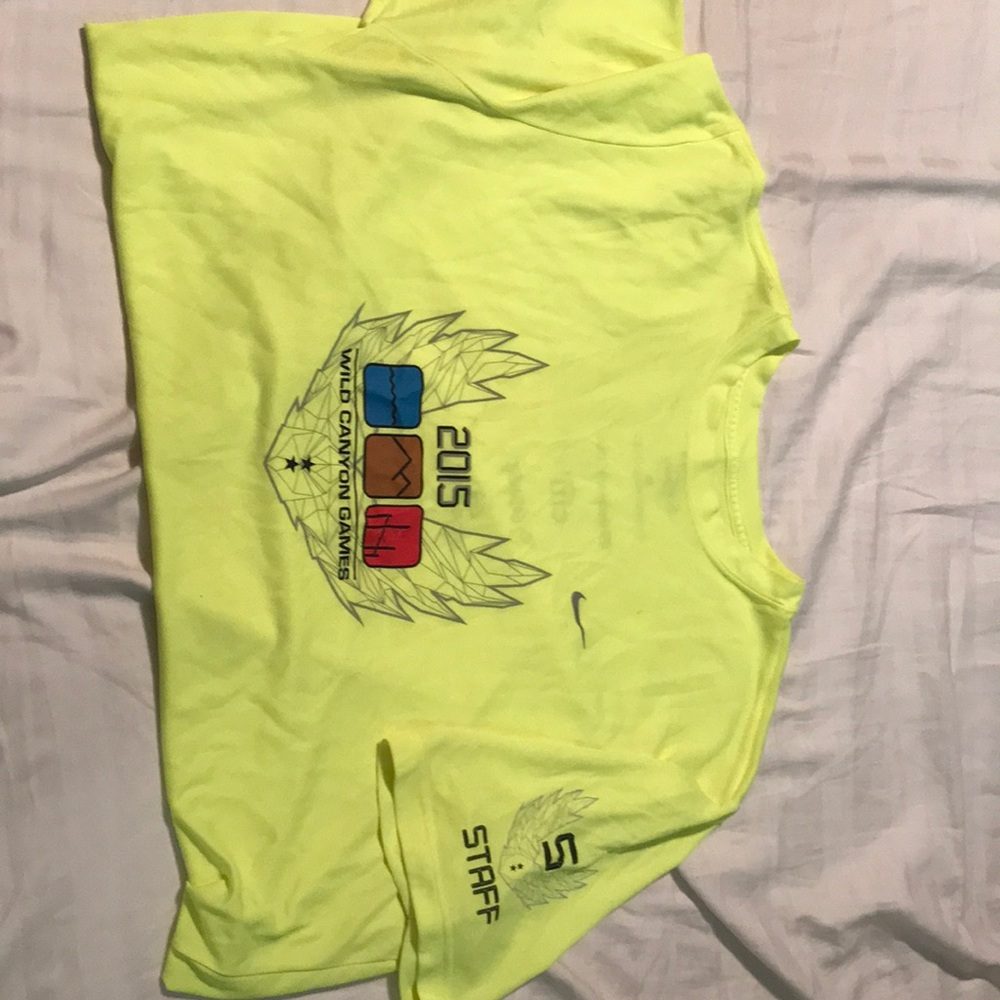 Neon Nike dri-fit shirt